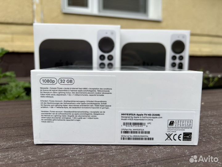 Apple TV HD 32 2021 тв Приставка