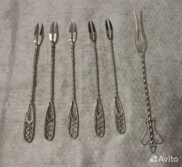 Набор вилок для оливок СССР