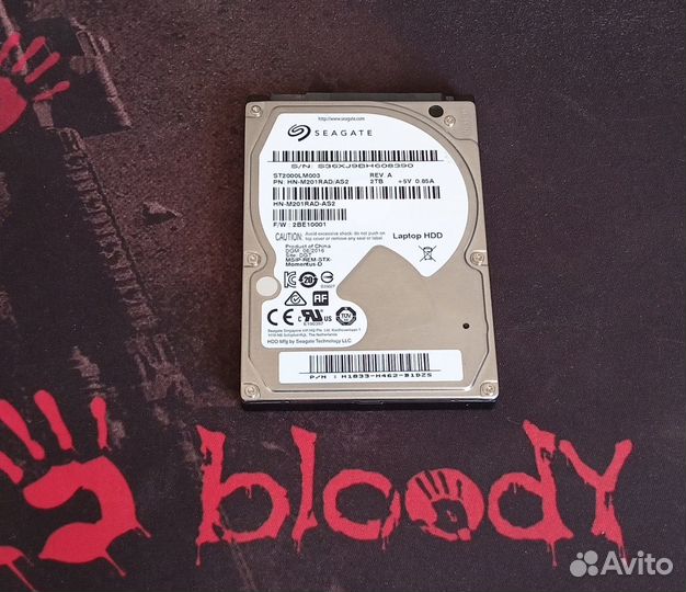 Жесткий диск 2Tb (2000 Гб) Seagate ST2000LM003 2.5