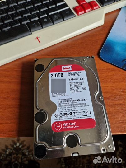 Жесткий диск WD Red 2 tb