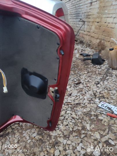 Крышка багажник лада калина 1 седан