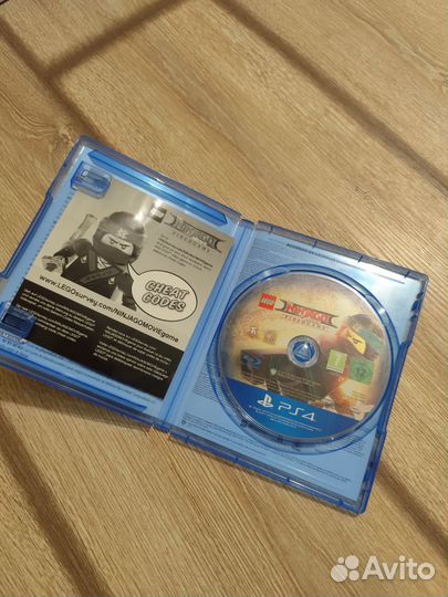 Диски на ps4 Lego ninjago
