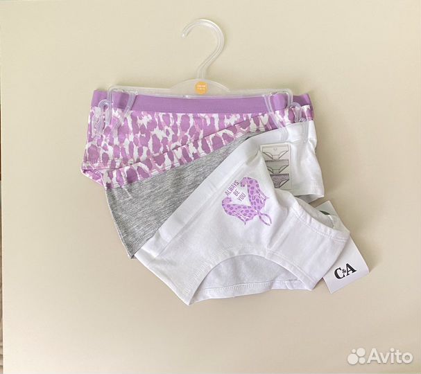 Трусы на девочку новые C&A