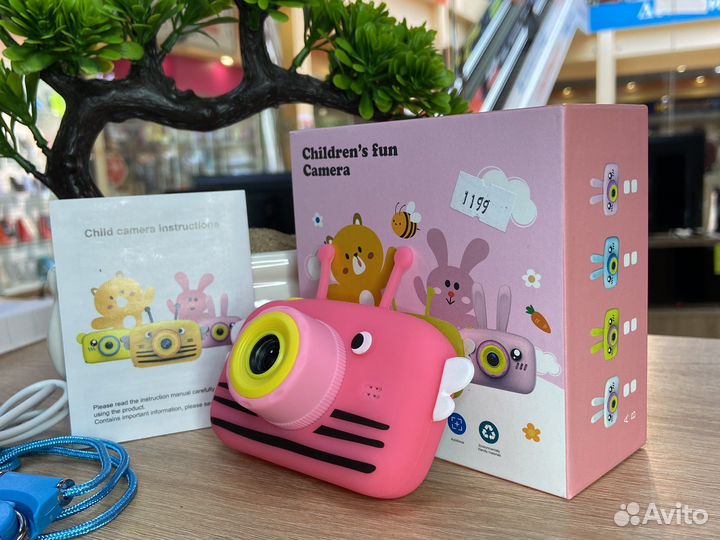 Детский фотоаппарат пчёлка (новый, гарантия)