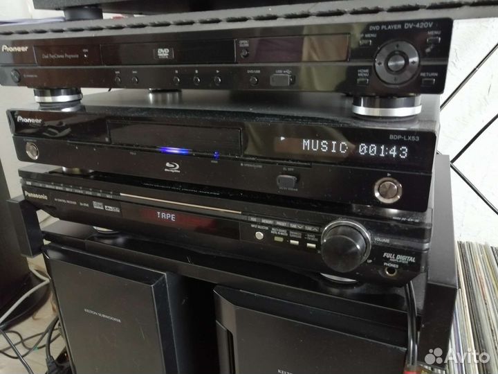 AV Рессивер Panasonic sa-xr45, 700WT