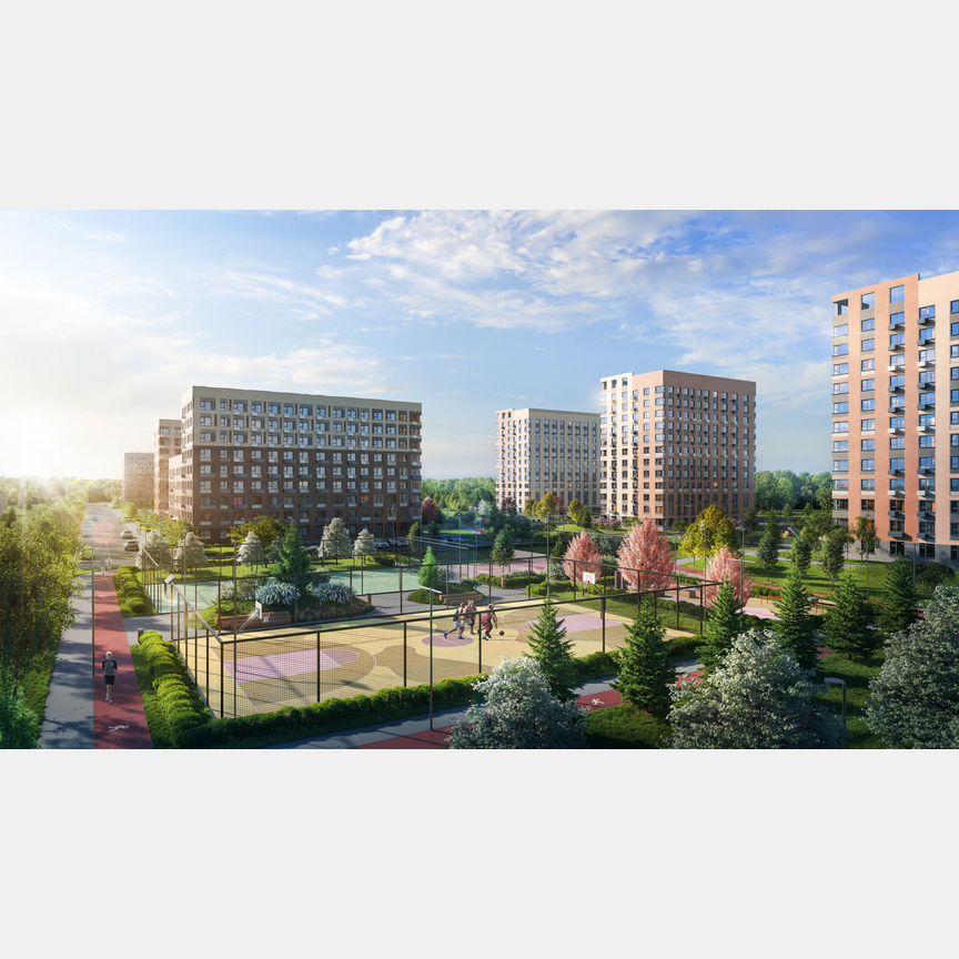 2-к. квартира, 46,4 м², 7/9 эт.