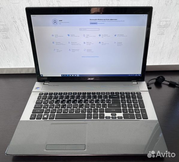 Ноутбук Acer Aspire V3-771G i5/8/250+500