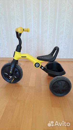 Складной трехколесный велосипед Qplay