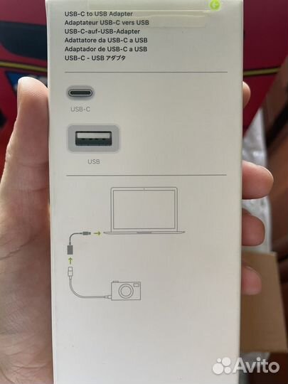 Адаптер usb type c to usb apple
