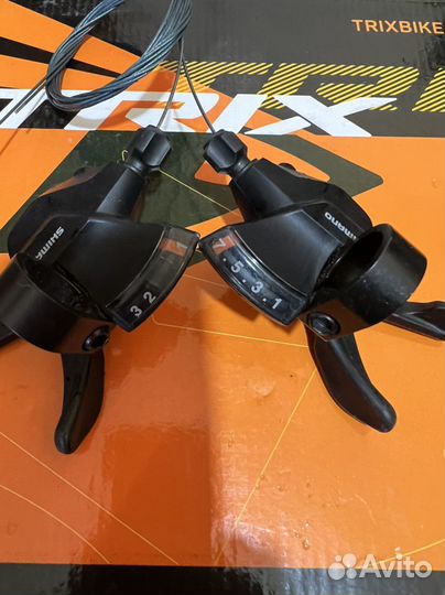 Манетки shimano