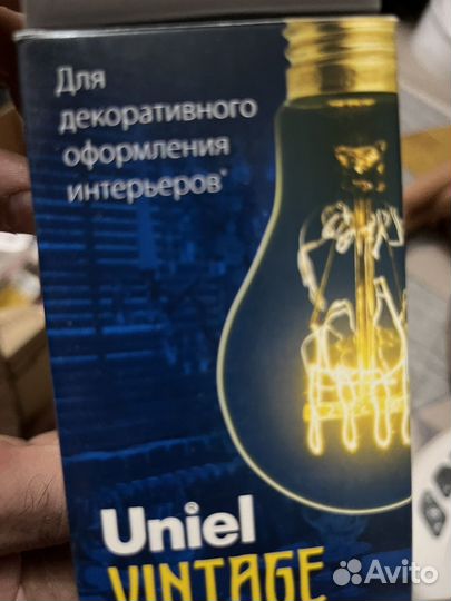 Лампочки Uniel vintage