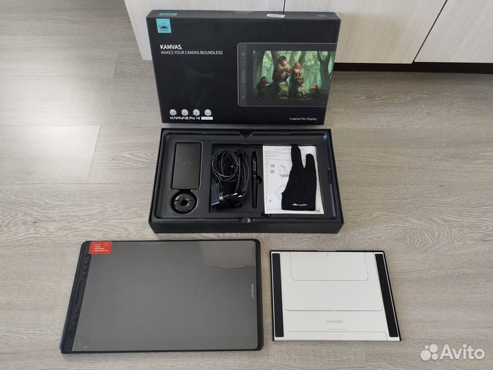 Интерактивный дисплей Huion kamvas PRO 16 premium