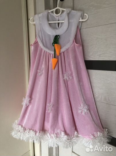 Зайка новогодний костюм