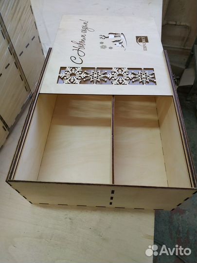 Подарочные коробки из фанеры и дерева