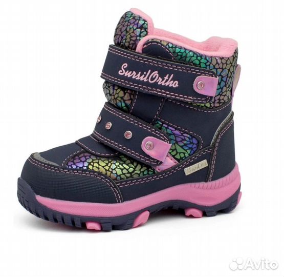 Ботинки сапоги зимние для девочки 28 размер Sursil