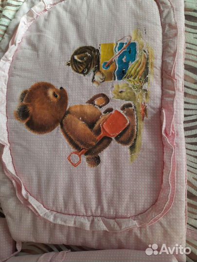 Бортики в детскую кроватку