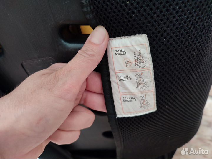 Детское автокресло 9 до 36 кг
