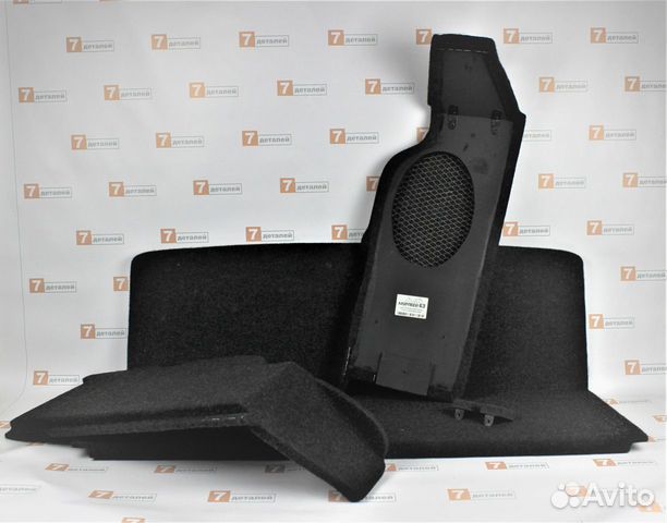 Акустическая полка с боковинами ваз 2109 2114 Нова