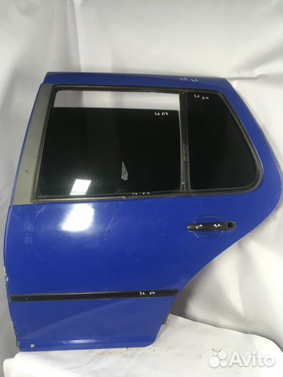 Дверь задняя левая Volkswagen Golf 4