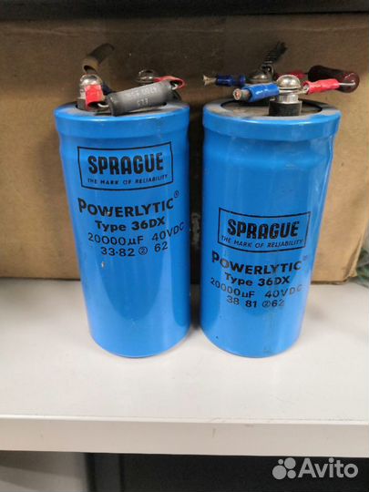Конденсаторы Sprague