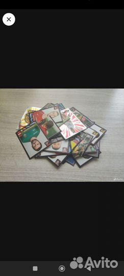 Карточки panini