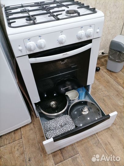 Газовая плита гефест 60 см новая