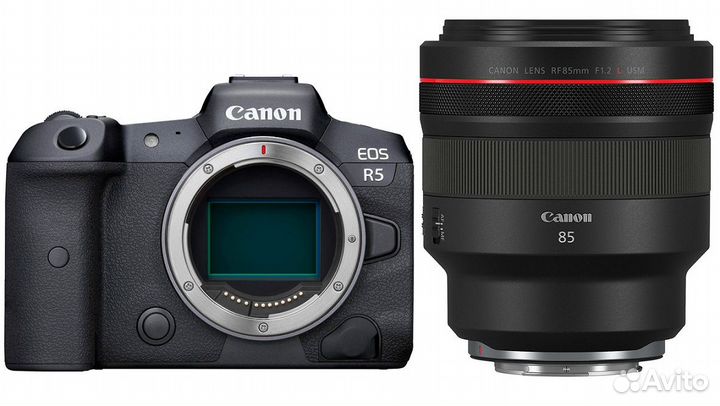 Камера Canon EOS R5 body + RF 85mm f1.2L