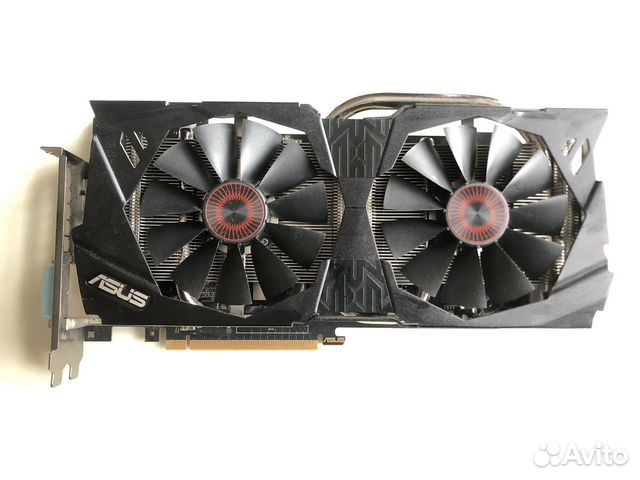 Видеокарта asus Strix Nvidia GeForce GTX 970