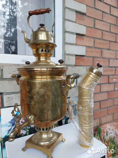 Самовар угольный СССР