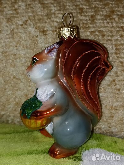 Елочные игрушки Ариель Белочка