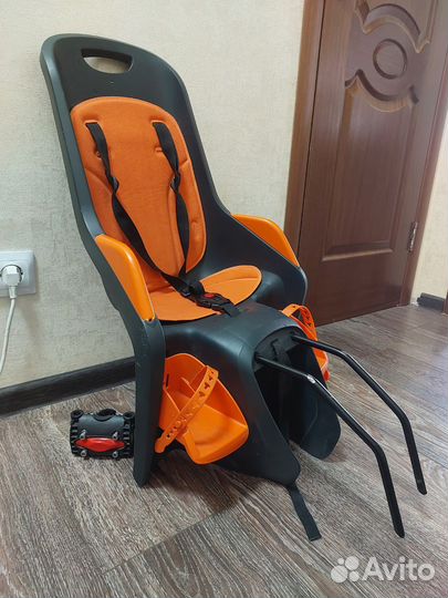 Детское велокресло Author до 22кг на трубу