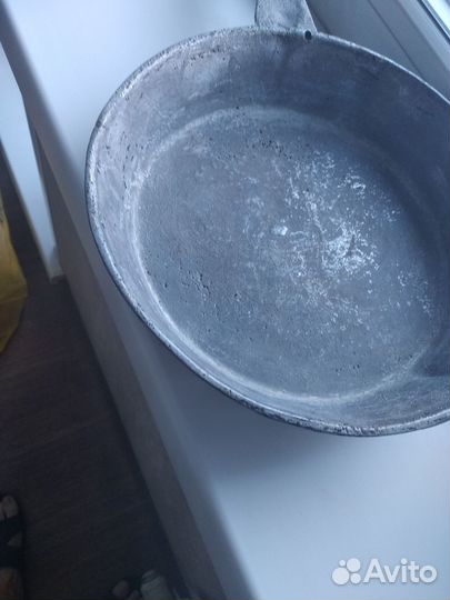 Большая сковорода СССР дюраль