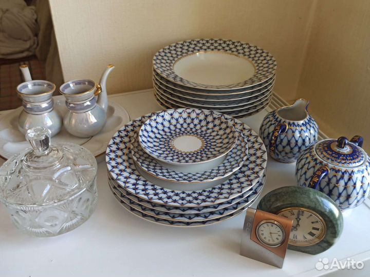 Кобальтовая посуда СССР