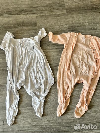 Детские вещи пакетом на девочку 56 62 74 86 90
