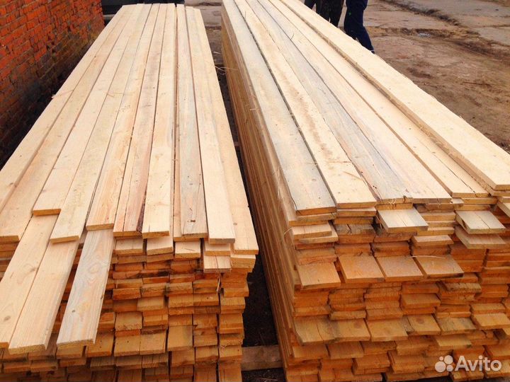 Доска строганная 45х190х6000мм сосна