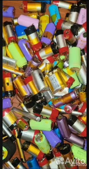 Аккумуляторы от одноразывых электронных устройств