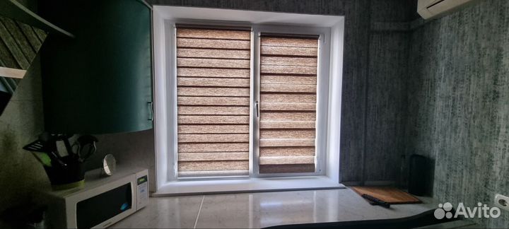 Рулонные шторы зебра от производителя