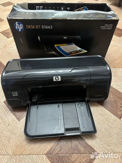 Цветной принтер hp deskjet D1663