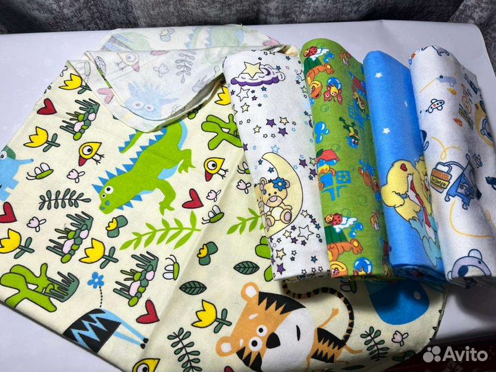 Пеленки детские фланель