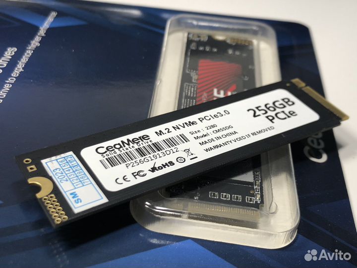 SSD M2 nvme 256gb для ноутбука и компьютера