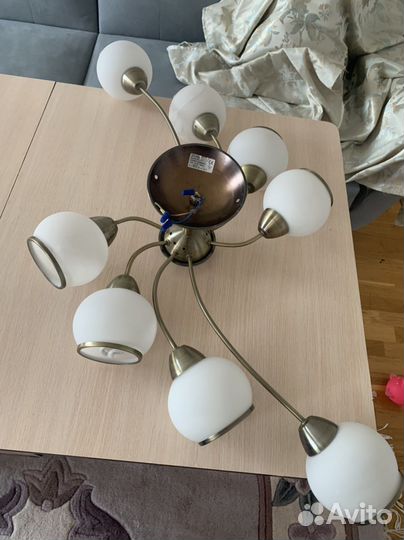 Люстра винтаж италия