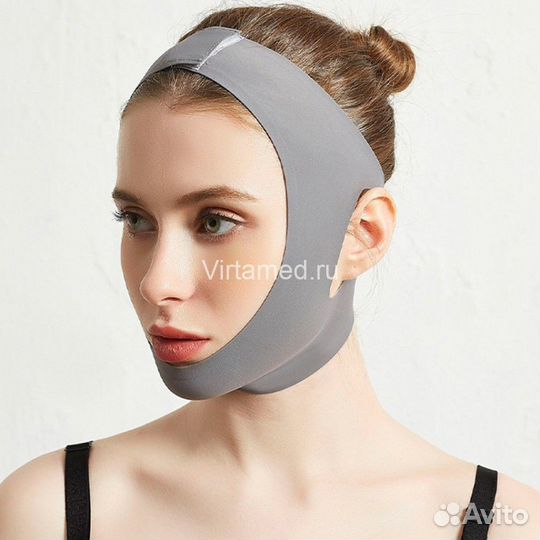 Маска-Бандаж для коррекции контура лица и морщин