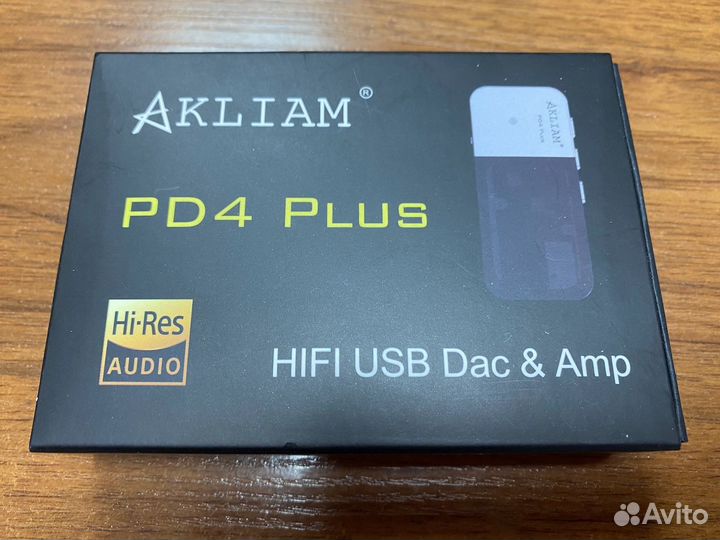 Цап-усилитель для наушников Akliam PD4 Plus