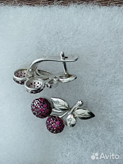 Серьги серебро 925