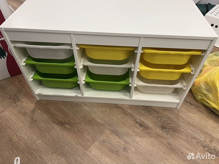 Стеллаж IKEA труфаст белый