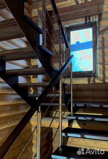 Лестницы прямые под ключ