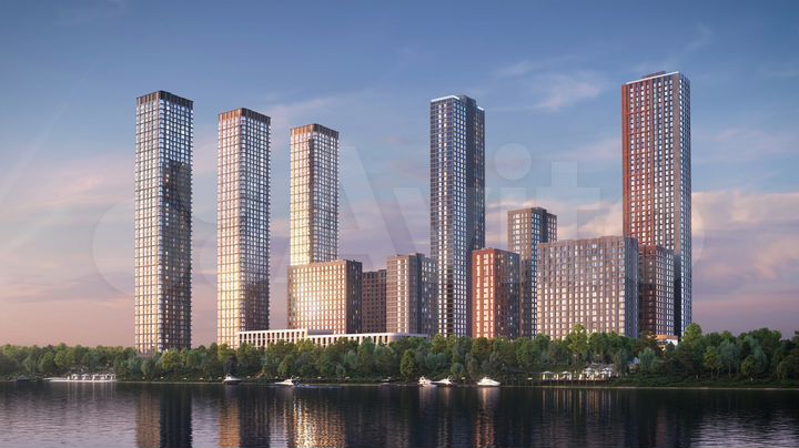 Квартира-студия, 27,5 м², 50/52 эт.