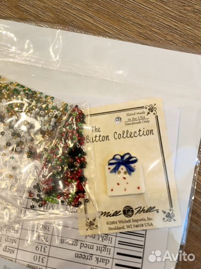 Остатки набора mill hill