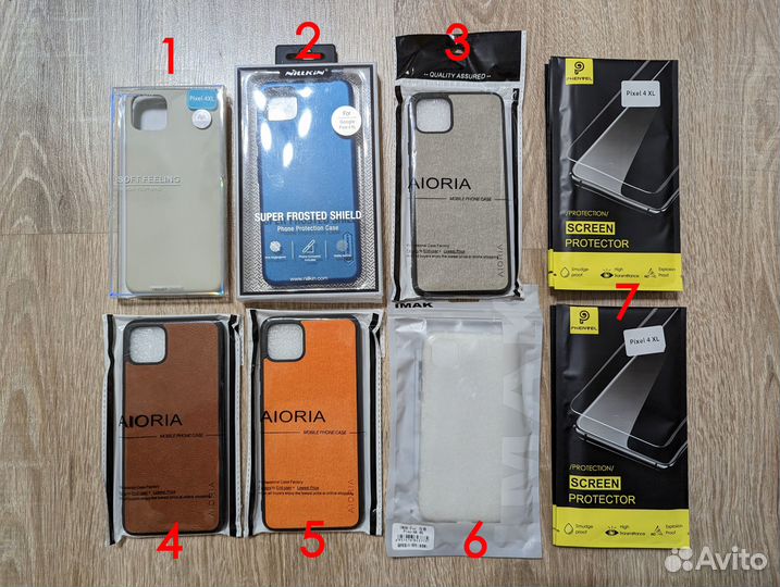 Чехлы и стекла Google Pixel 4 xl, 4a