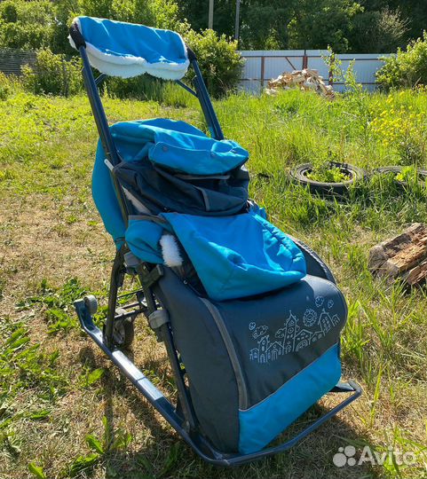 Санки-коляска